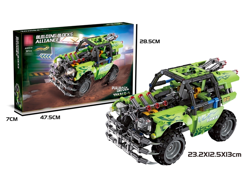 BUILDING BLOCKS 391PCS - HP1215208