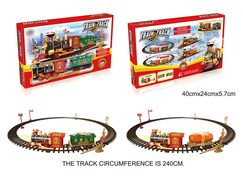 B/O RAIL TRAIN W/LIGHT & MUSIC,2ASST - HP1215233