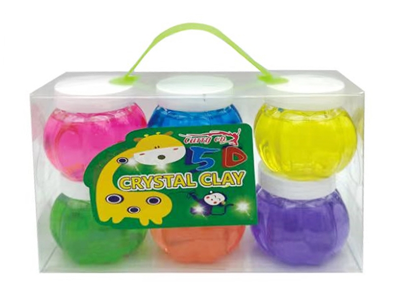 CRYSTAL CLAY 6COLOURS - HP1215241