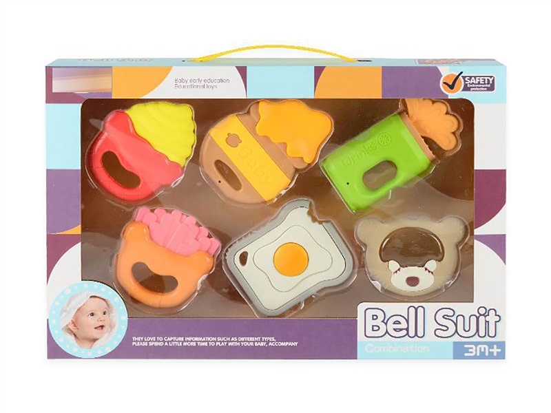 BABY RATTLE 6PCS - HP1215330