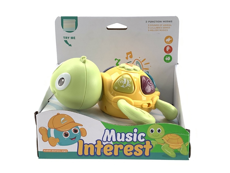 LITTLE TURTLES W/MUSIC & LIGHT YELLOW/BLUE - HP1215413