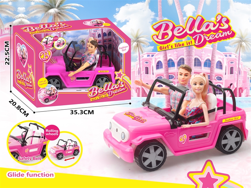 DOLL CAR W/11.5
