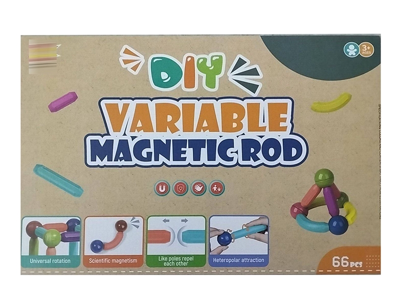 MAGNETIC STICKS 66PCS - HP1216593