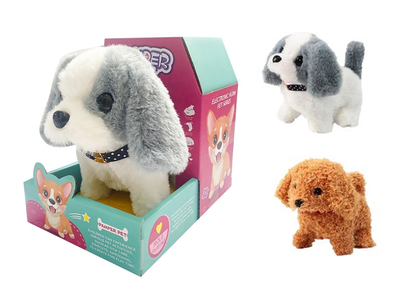 B/O PLUSH PET,2COLOURS(NOT INCLUDED BATTERY) - HP1216900