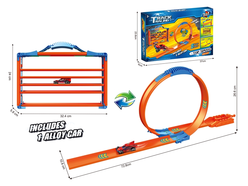 PRESS AND GO RAILWAY TRACK - HP1217510
