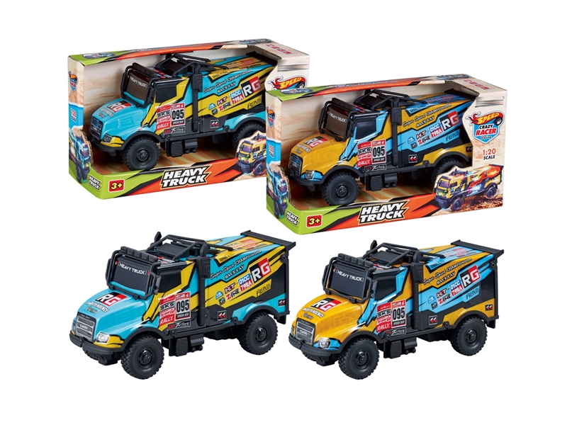 FRICTION TRUCK W/LIGHT & SOUND，2COLORS - HP1217737