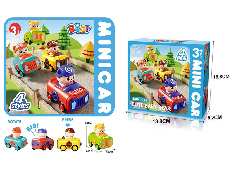 PRESS & GO CAR,4ASST - HP1217963