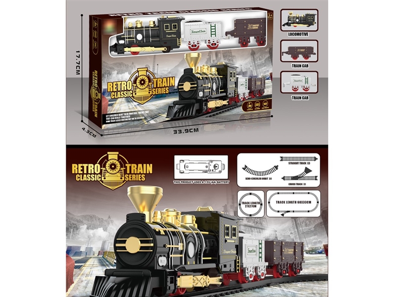 B/O TRAIN RAIL SET W/LIGHT & SOUND - HP1218461