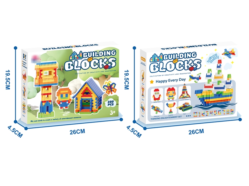 BUILDING BLOCKS 280PCS - HP1218711