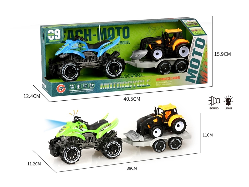 FRICTION MOTORCYCLE W/ LIGHT & SOUND - HP1219288