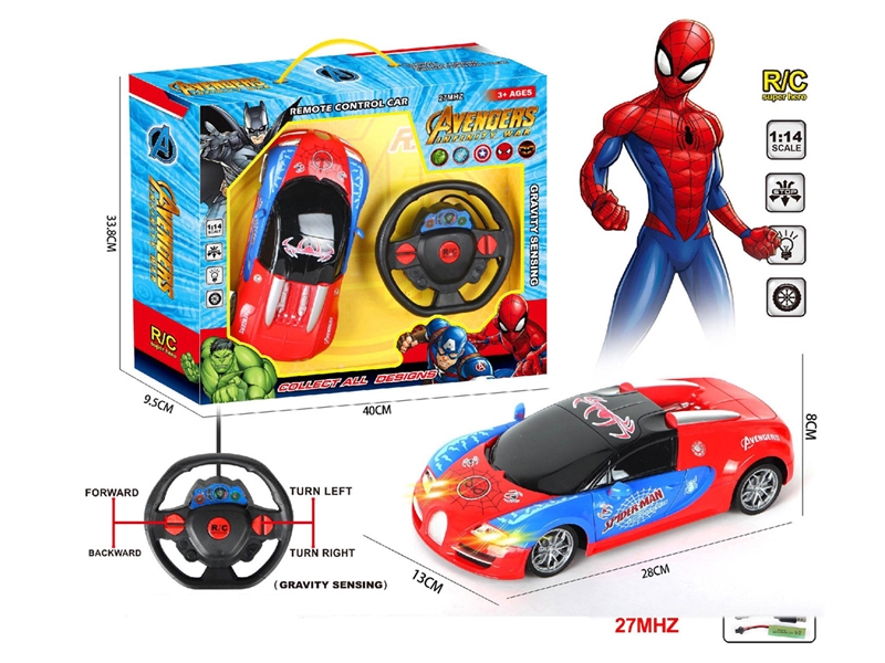 4-CHANNE R/C CAR W/LIGHT（INCLUDED BATTERY） - HP1219483