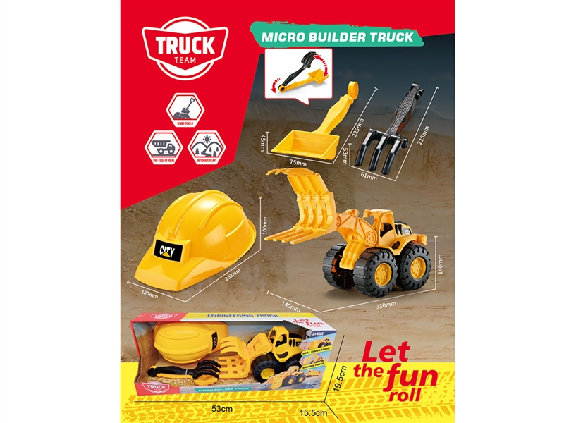 FREE WAY CONSTRUCTION TRUCK SET - HP1219549
