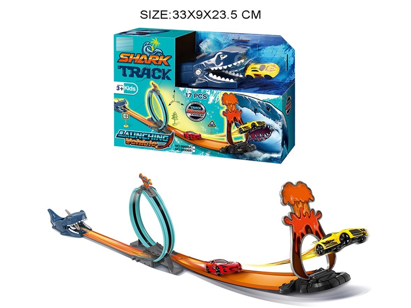 CATAPULT RAIL SHARK W/FREE WAY CAR - HP1219876