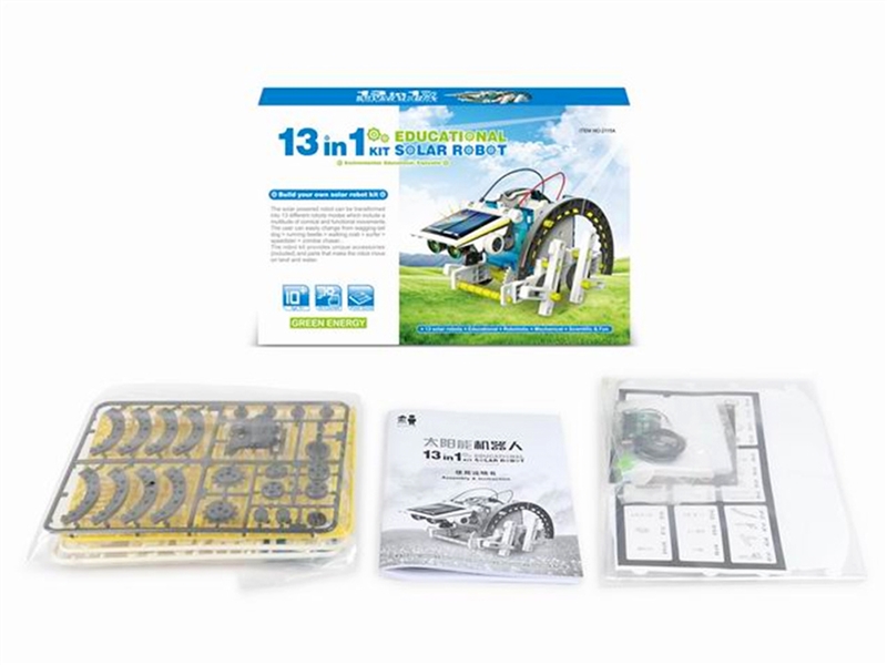 13 IN 1 SOLAR ROBOT - HP1220443