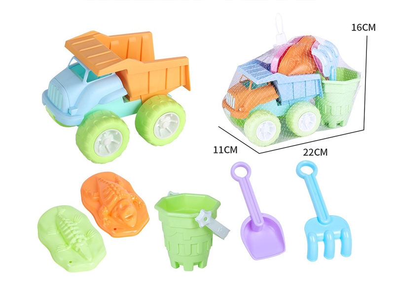 BEACH TOYS 6PCS - HP1220500