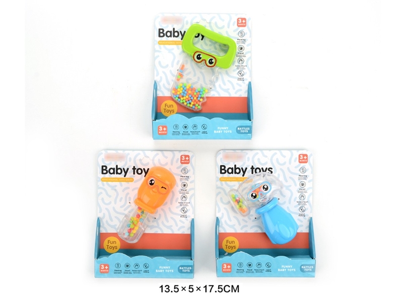 BABY RATTLE , 3ASST - HP1220533