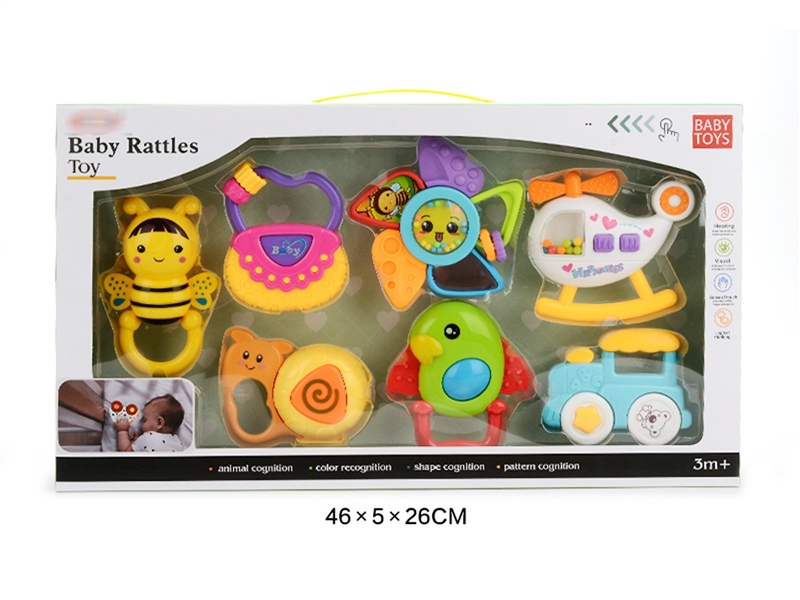 BABY RATTLE 7PCS - HP1220542