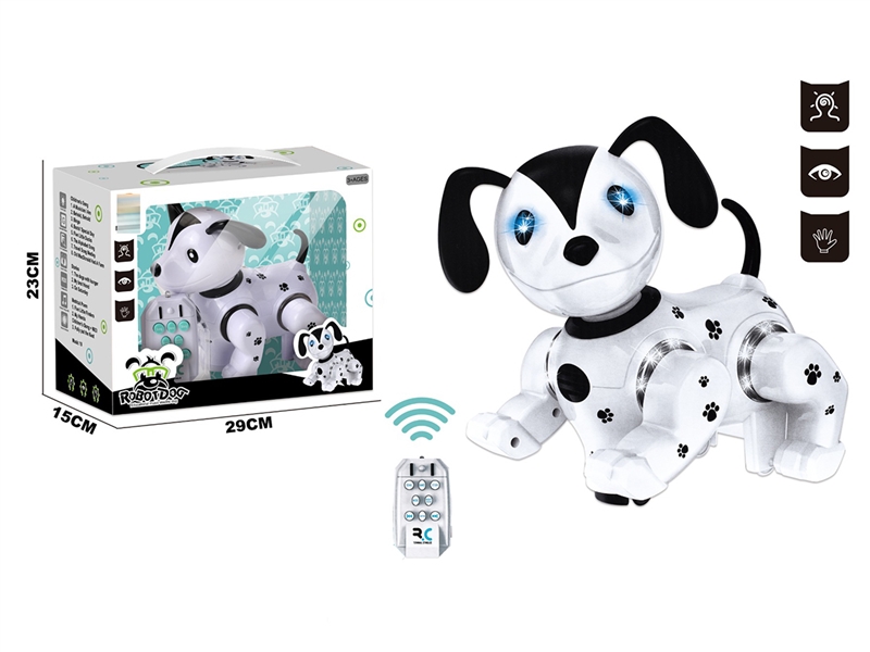 R/C ROBOT DOG W/LIGHT & MUSIC & INFRARED RAY - HP1220741