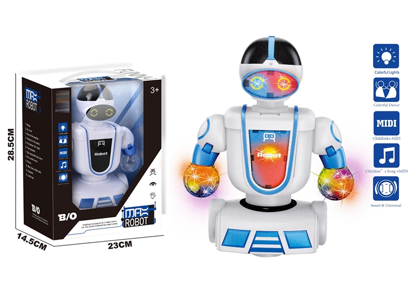 B/O ROBOT W/LIGHT & MUSIC - HP1220743