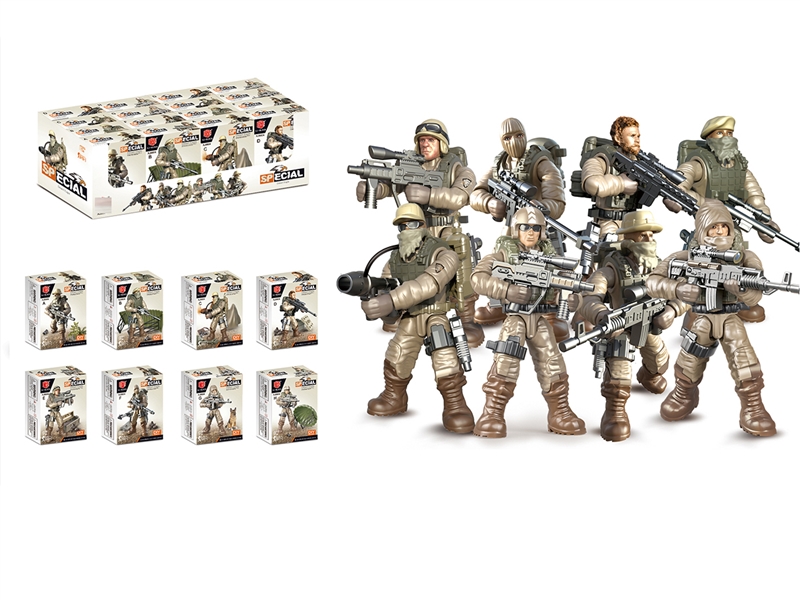 BUILDING BLOCKS,16PCS/DISPLAY BOX - HP1220875
