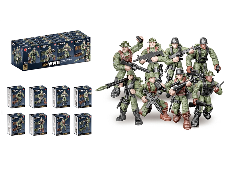 BUILDING BLOCKS,16PCS/DISPLAY BOX - HP1220877