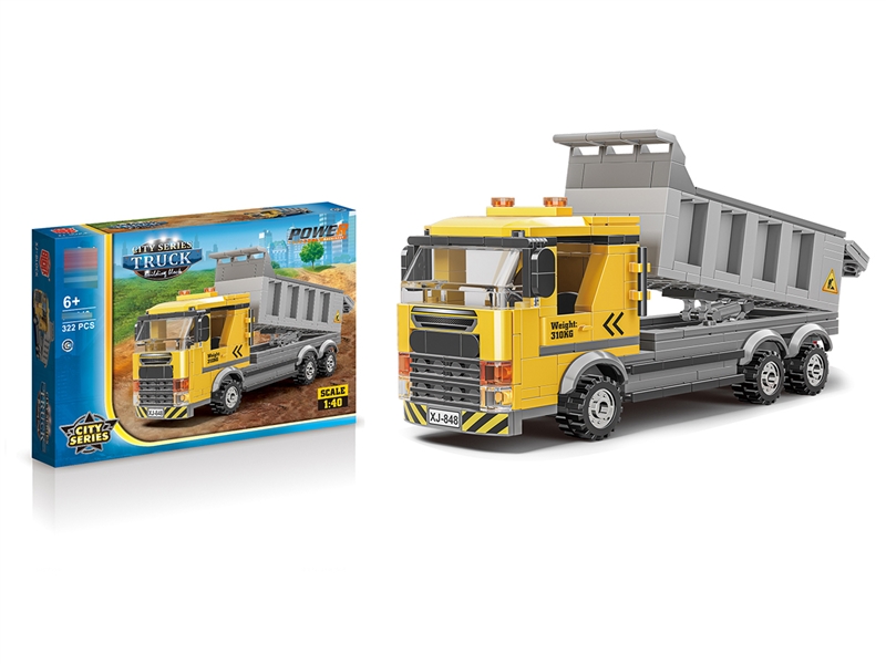 BUILDING BLOCKS,322PCS - HP1220878