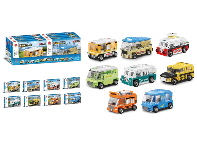 BUILDING BLOCKS,8PCS/DISPLAY BOX - HP1220933