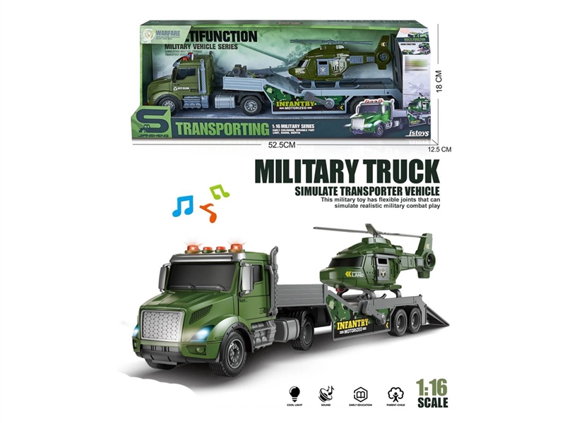 FRICTION TRUCK W/LIGHT & SOUND - HP1221149