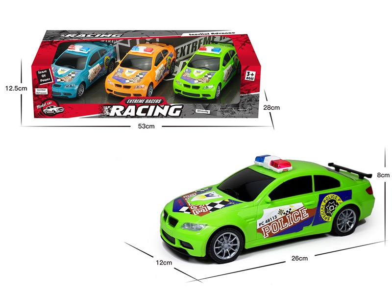 FRICTION CAR 3PCS - HP1221152