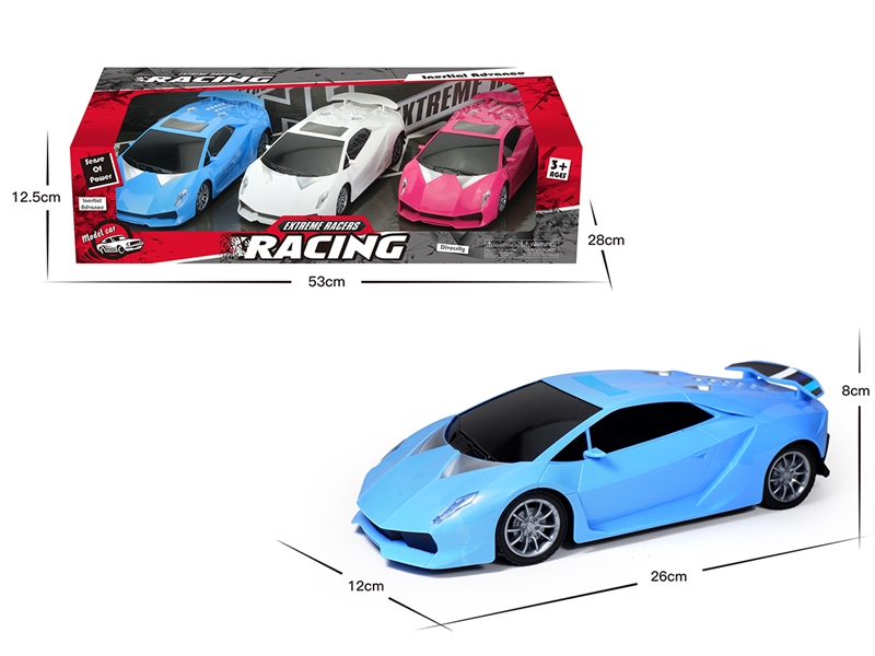 FRICTION CAR 3PCS - HP1221158