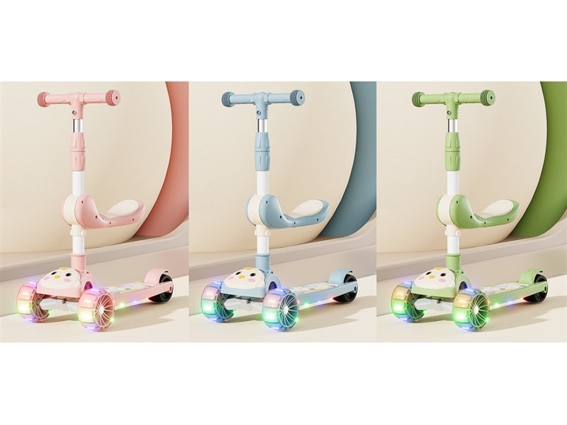 SCOOTER W/LIGHT & MUSIC (3 COLORS) - HP1221442