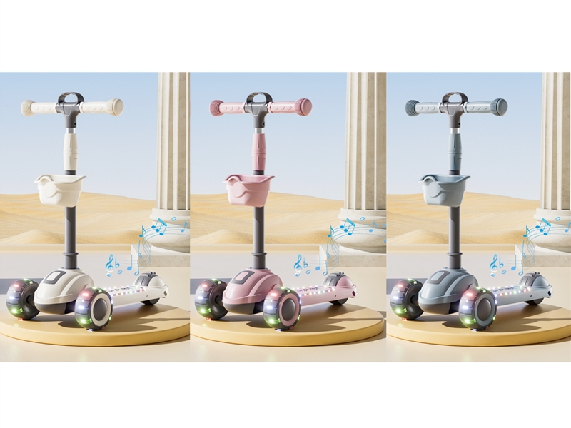 SCOOTER W/LIGHT & MUSIC (3 COLORS) - HP1221446