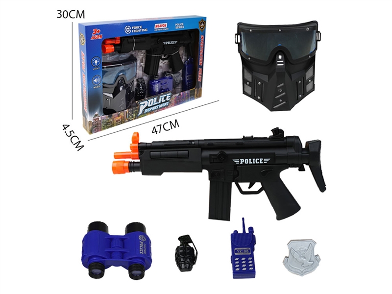 POLICE SET W/SOUND，NOT INCLUDED BATTERY - HP1221488