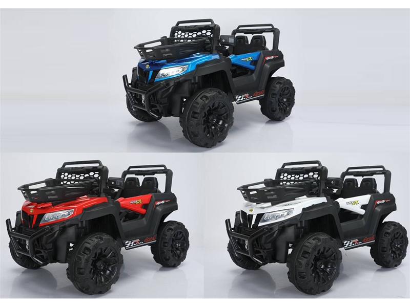 B/O CHILDRENS CAR, 2.4G BLUETOOTH REMOTE CONTROL, 12V4 BATTERY, 380 MOTOR,USB JACK, DOUBLE DOORS,WITH STORYTELLING, EARLY EDUCATION FUNCTION - HP1221514