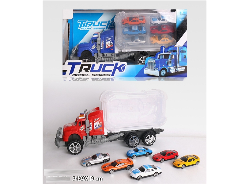FRICTION CAR W/CAR 6PCS - HP1221541