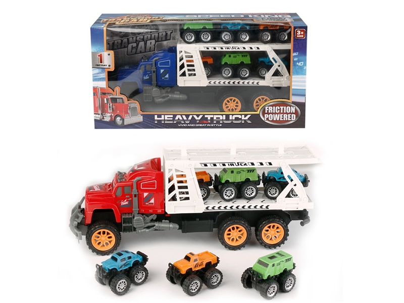 FRICTION CAR W/CAR 6PCS - HP1221542