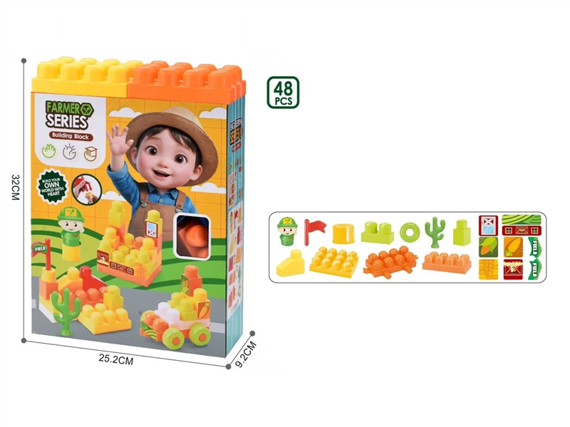 BUILDING BLOCKS 48PCS - HP1221619