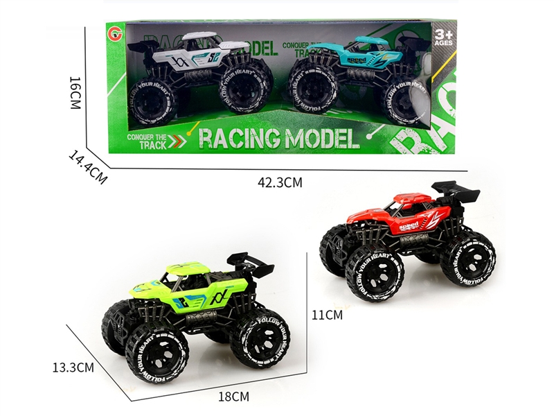 FRICTION CAR 2PCS,2ASST - HP1221658