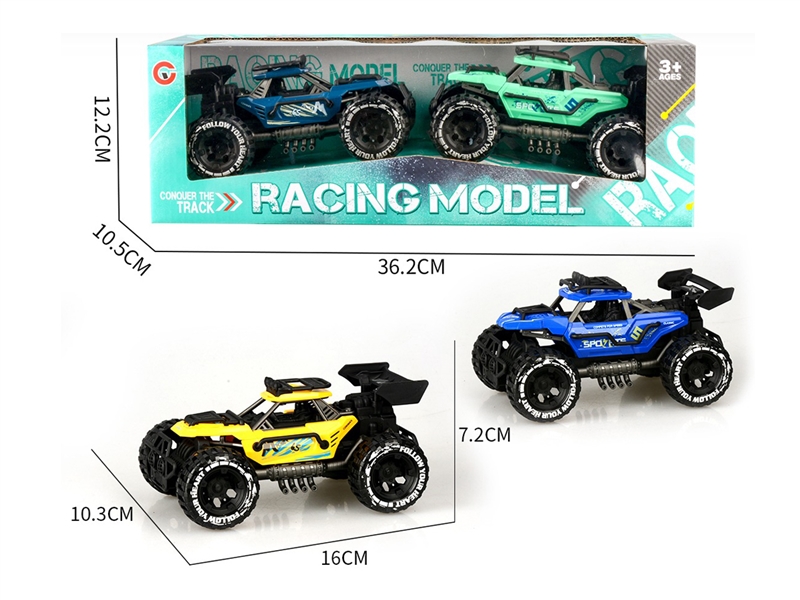FRICTION CAR 2PCS,2ASST - HP1221661
