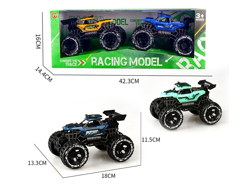 FRICTION CAR 2PCS,2ASST - HP1221663