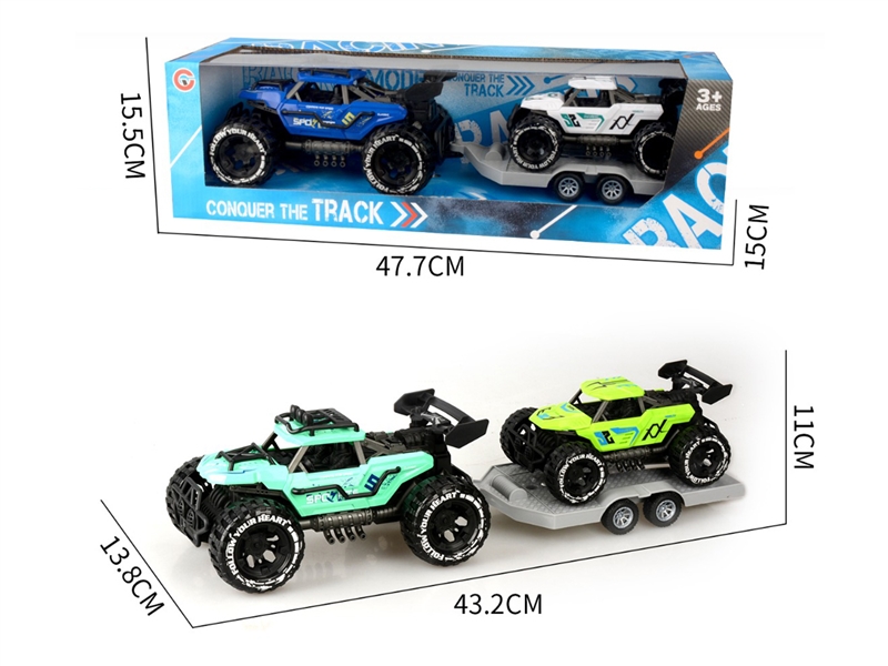 FRICTION CAR 2PCS,2ASST - HP1221666