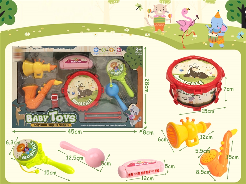BABY MUSICAL INSTRUMENT SET 6PCS - HP1221752