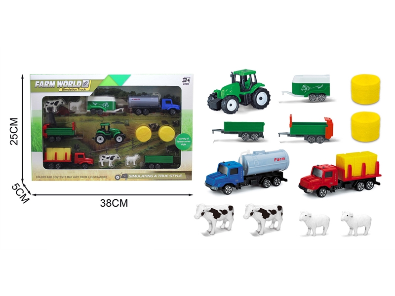 FREE WAY FARM CAR SET - HP1221777