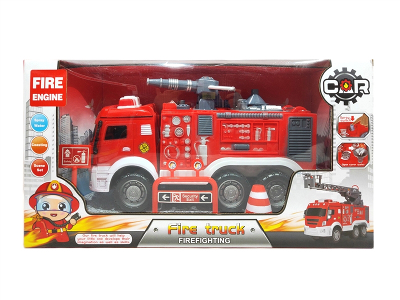 FREE WAY FIRE-FIGHTING CAR,SPRAY WATER - HP1221788