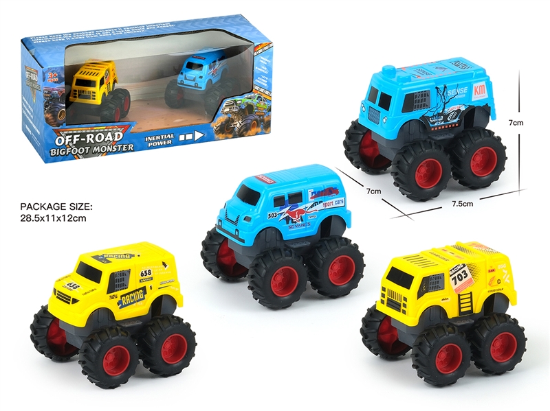 FRICTION CAR 2PCS - HP1221815
