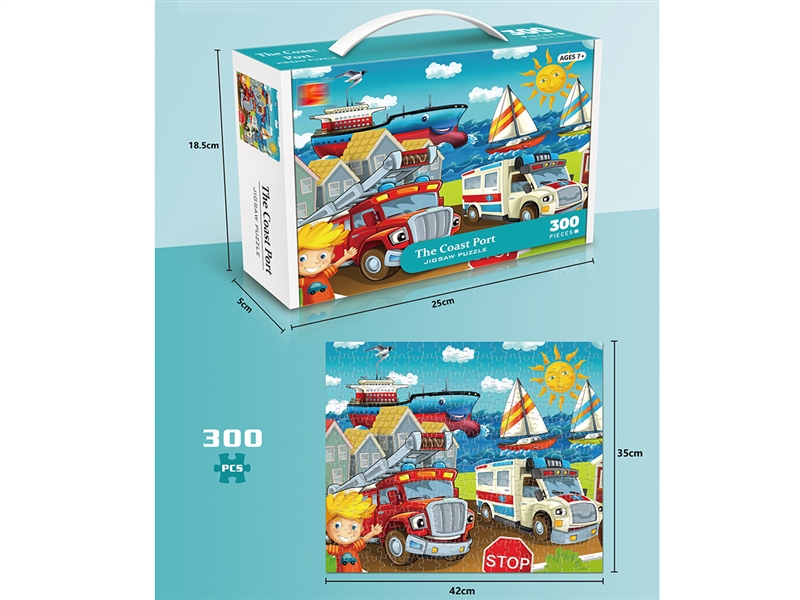 THE COAST PORT PUZZLE 300PCS - HP1221889
