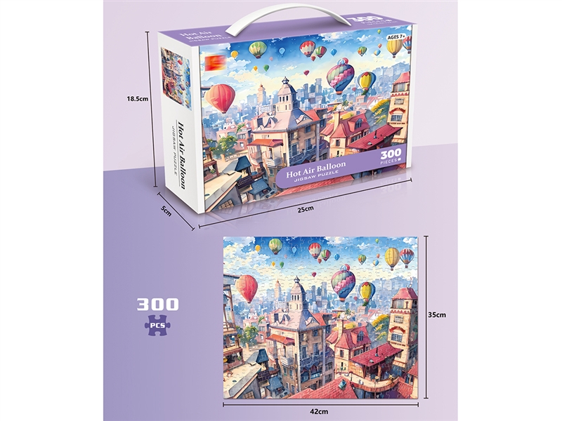 HOT AIR BALLOON PUZZLE 300PCS - HP1221890