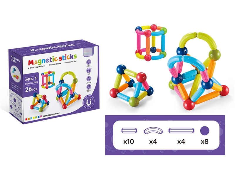 3D BUILDING BLOCKS 26PCS - HP1221948