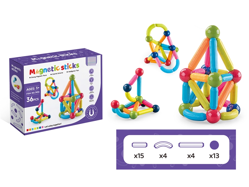3D BUILDING BLOCKS 36PCS - HP1221949