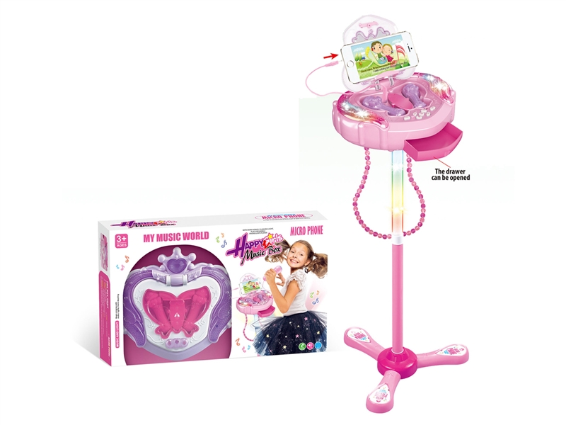 MICROPHONE W/LIGHT & MUSIC & MP3 - HP1221971